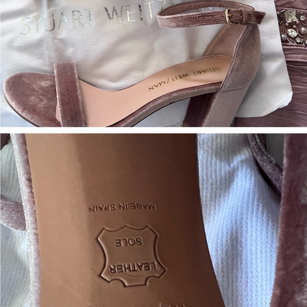 Stuart Weitzman Pink Heeled Shoes